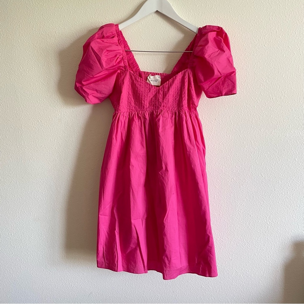 Tuckernuck Hyacinth House French Fuchsia Mini Dress - Picture 3 of 5